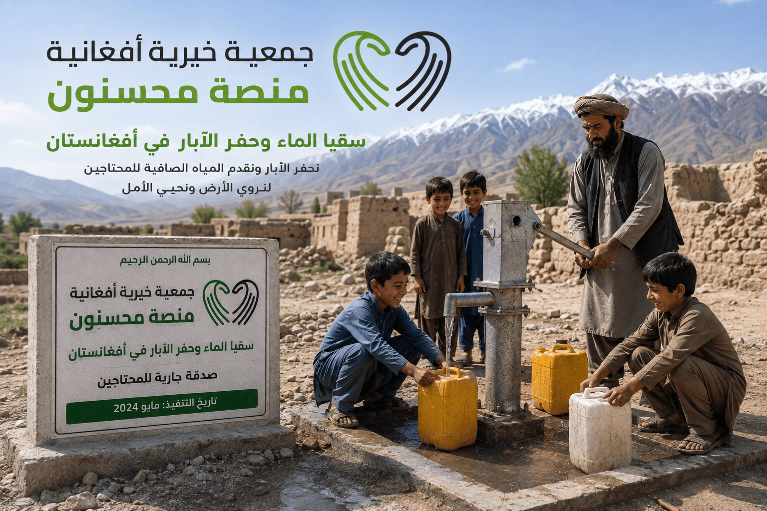 سقيا الماء - حفر آبار في قندهار